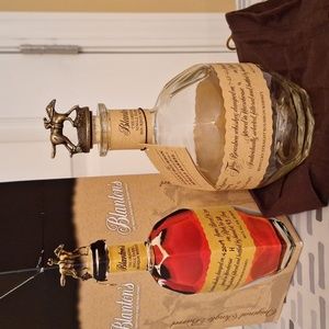 Blantons bottle with cork
